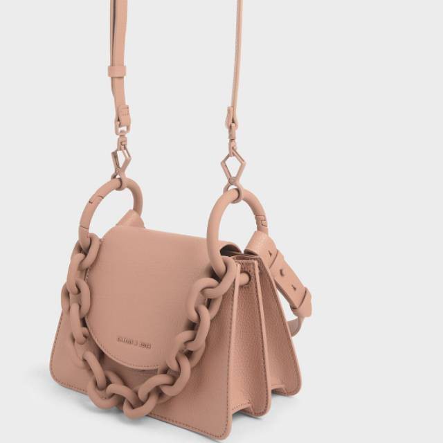 CnK Chunky Link Chain Shoulder & Sling Bag