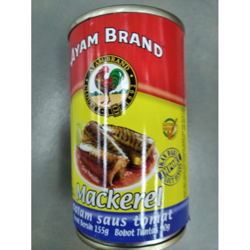 

ayam brand mackerel dalam saus tomat 155g