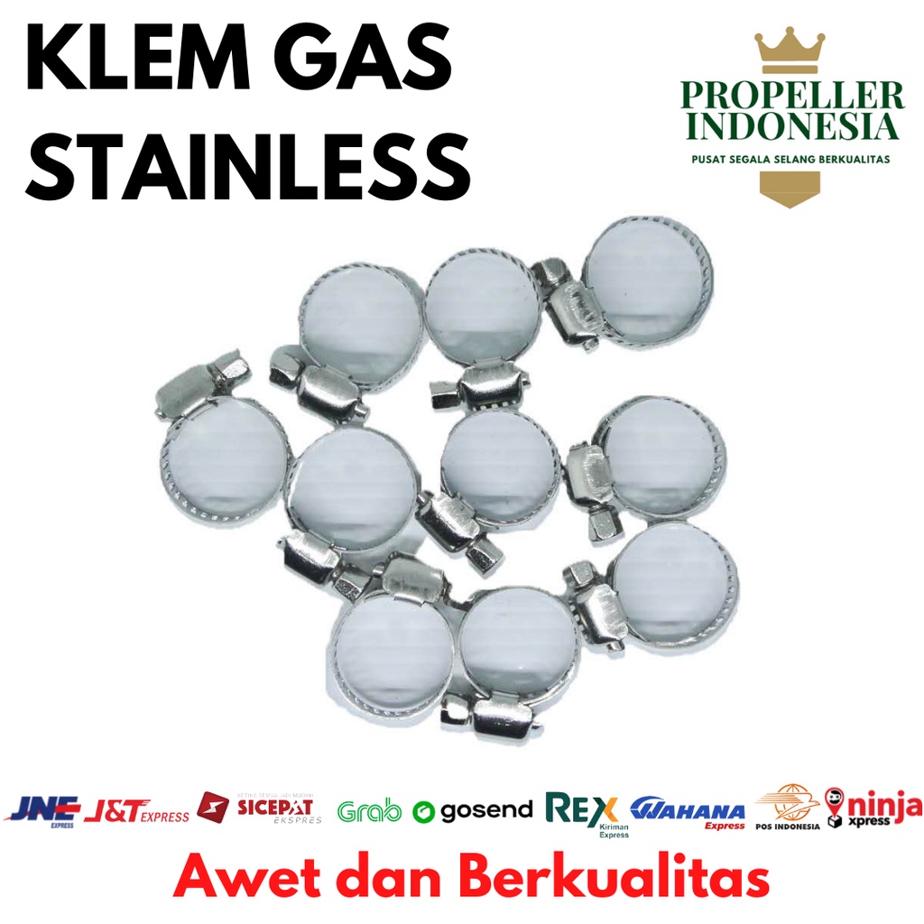 klem gas/ klem selang/ cincin gas/ cincin selang/ klem selang gas 1/2-3/4