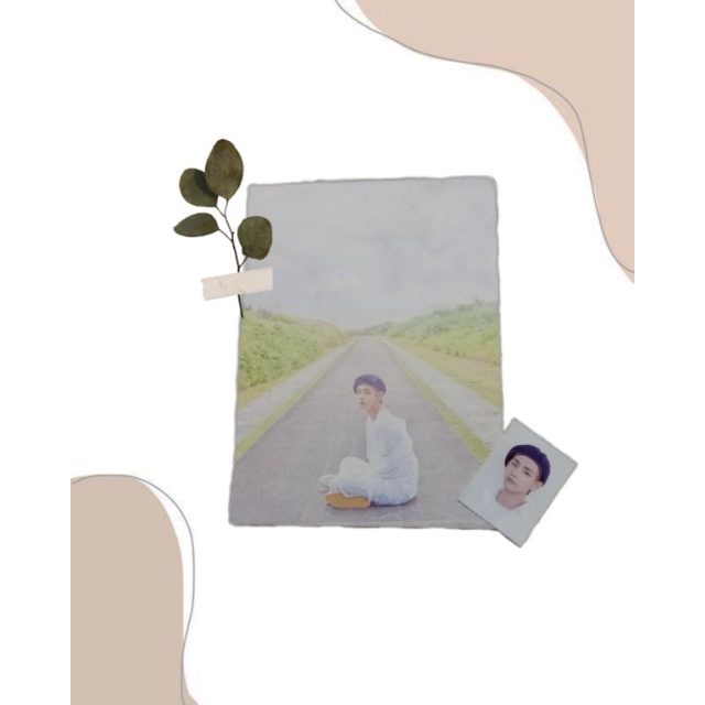 BTS Season Greeting 2018 [PostCard] [Id Photo] Kim Taehyung