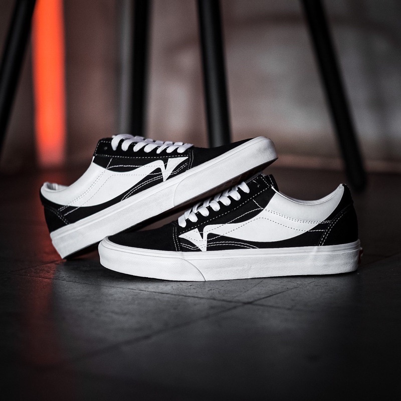 VANS OLDSKOOL REISSUE WRAP BLACK/WHITE ORIGINAL 100%