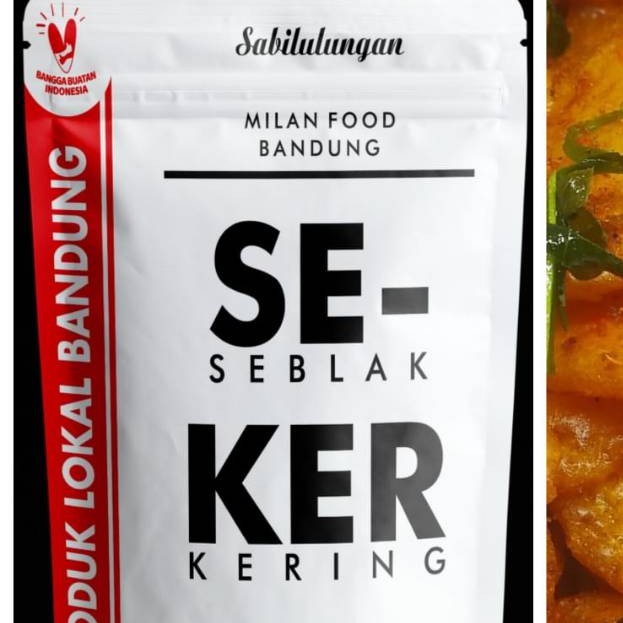 

Milan Food Bandung - Seblak Kering Duarr!! 100 gr