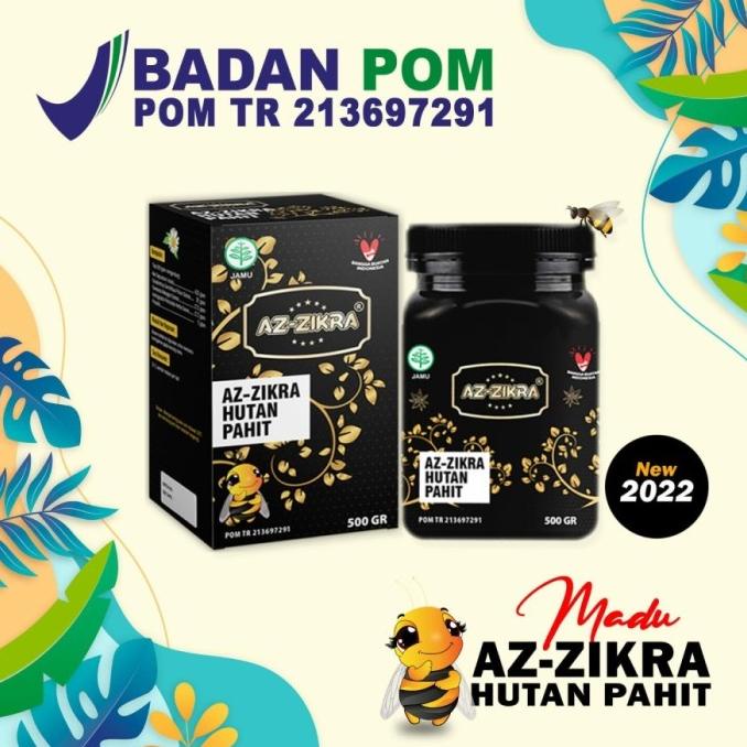 

Madu Az-Zikra Az Zikra AzZikra Hutan Hitam Pahit 500gr Asli Original