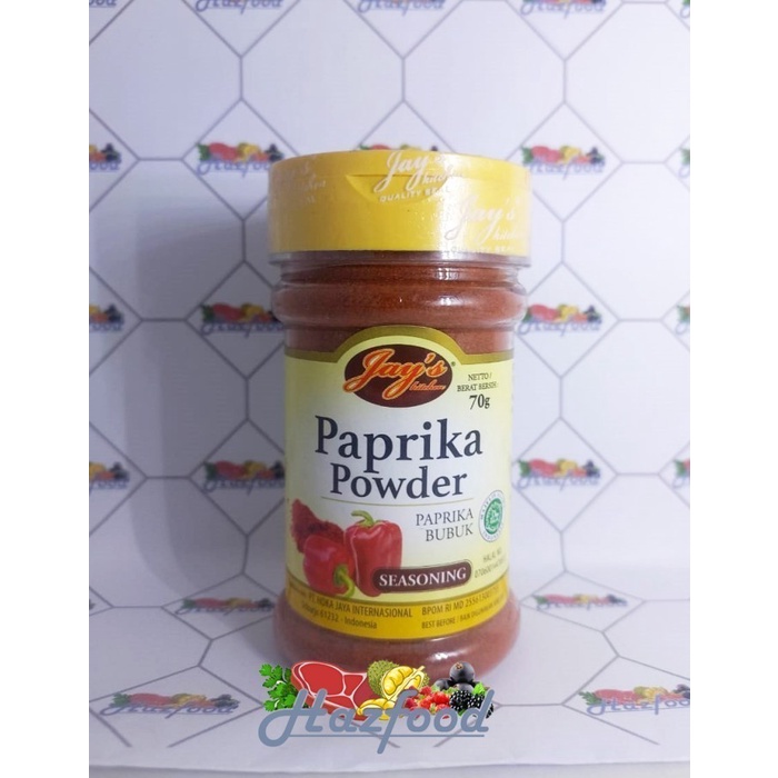 

PAPRIKA POWDER / PAPRIKA BUBUK 70 GRAM MERK JAYS