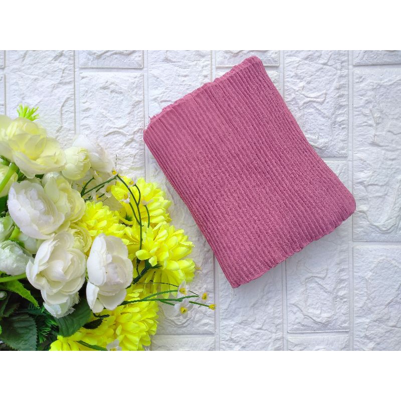 PASHMINA PLISKET by ASSYIFA ••pasmina plisket lidi-Choco