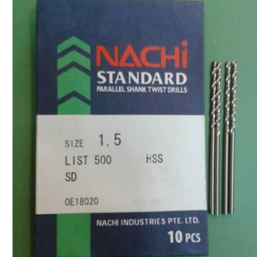 Mata Bor besi Nachi 1.5 mm