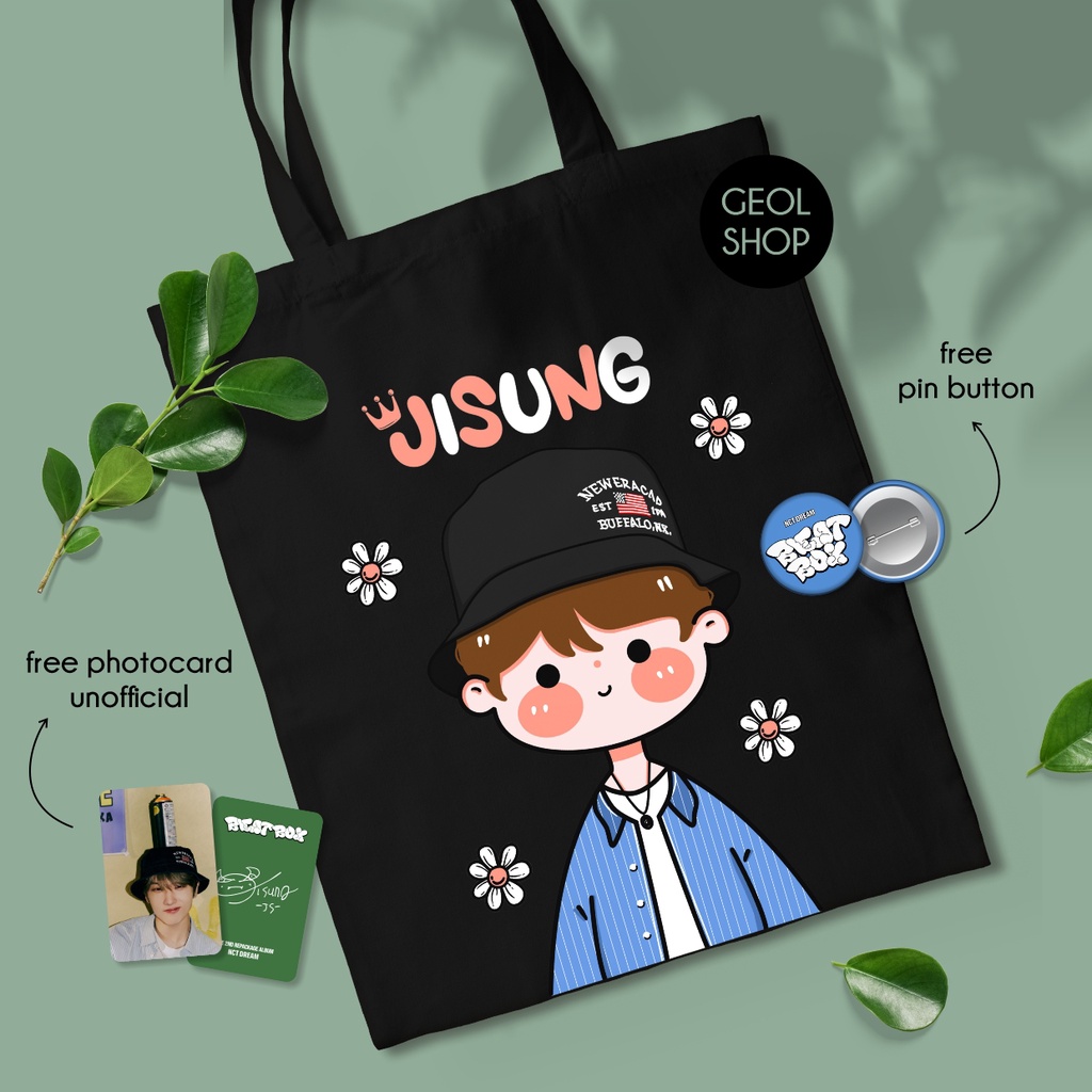 TOTEBAG NCT DREAM BEATBOX CARTOON