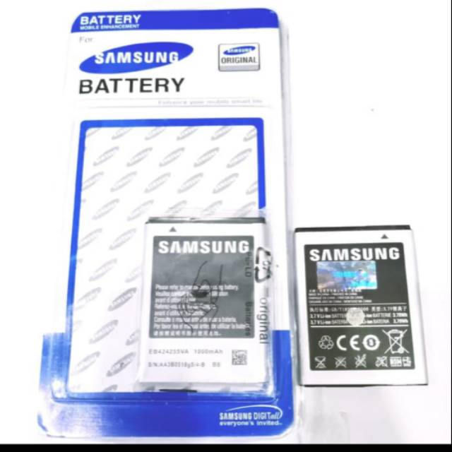 Baterai Batere Battery original samsung Galaxy chat/S3350/S3570