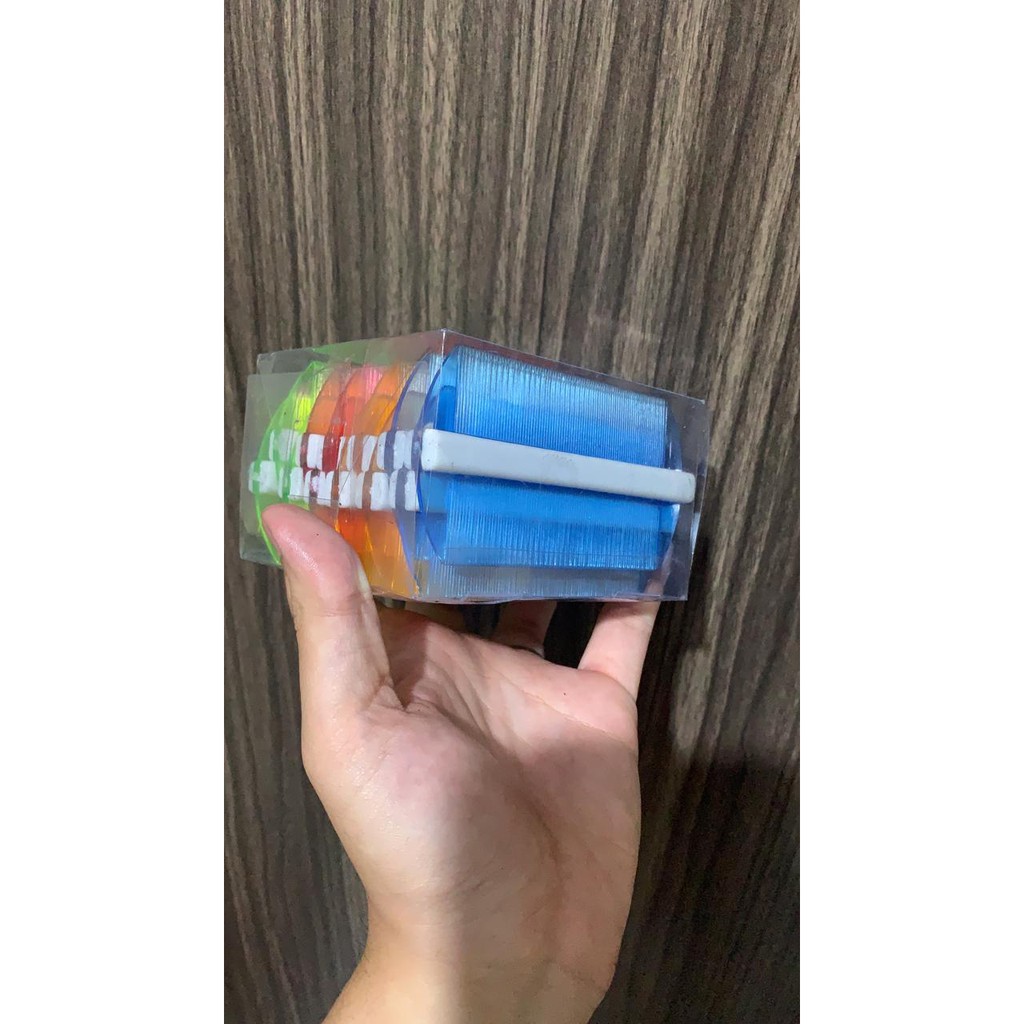 1 pcs Sisir Kutu Serit TULANG Warna Warni - Random Colour