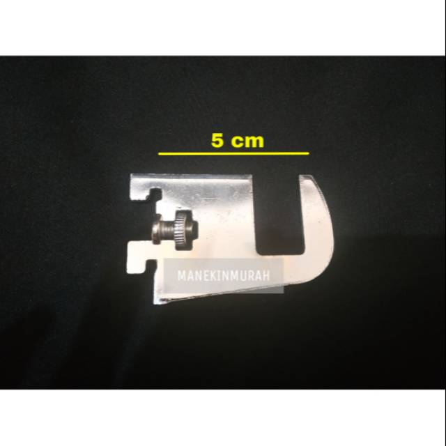 Bracket Pipa Kotak H-5 CM | Daun Bracket H5