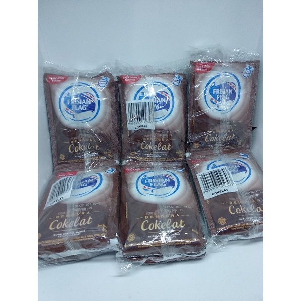 

Susu Frisian flag coklat 1 renceng isi 6