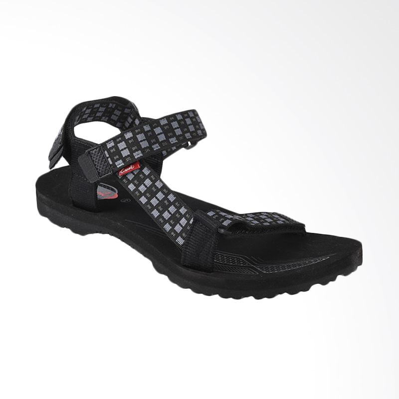  Sandal  Gunung Carvil  SIGNATURE Black Grey Shopee  Indonesia