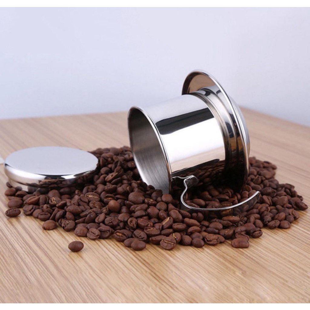 Vietnam Drip Penyaring Filter Kopi Saringan Longcam Filter Coffee Dripper Pot