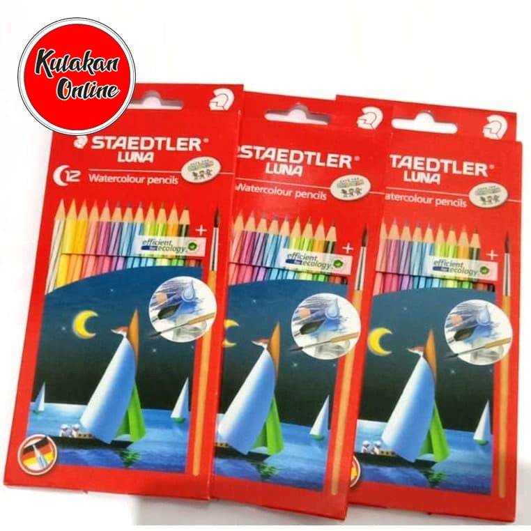 

Pensil Warna Staedler Luna Panjang Aquarel 12 Warna