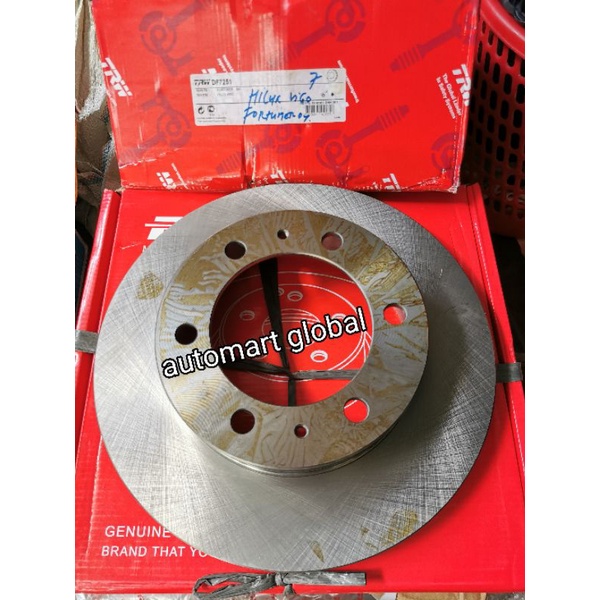 Disc brake piringan rem cakram depan hilux vigo fortuner 04 43512-ok120 TRW