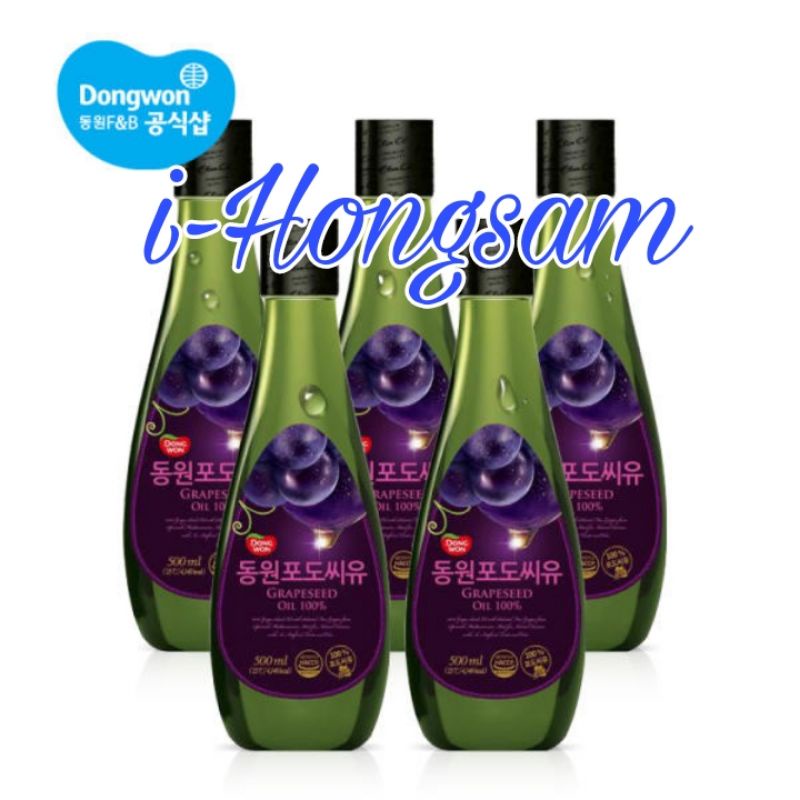 

Dongwon Minyak Biji Anggur /Grapeseed Oil 500ml