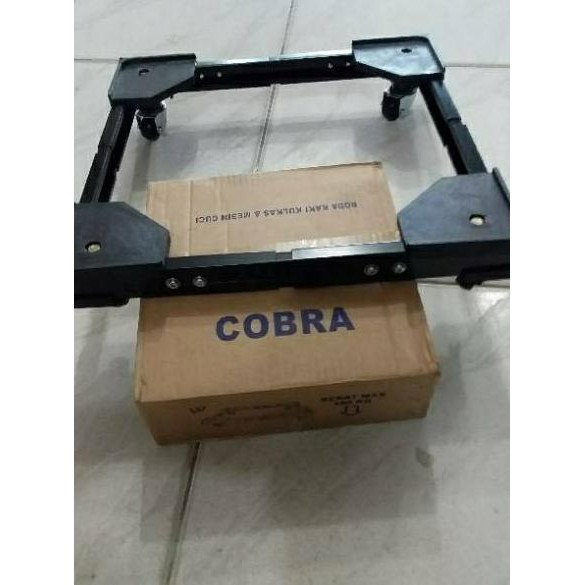 Roda Kulkas Besi cobra homerr Tebal Super Kokoh 1 Pintu / 2 Pintu - Anti Karat