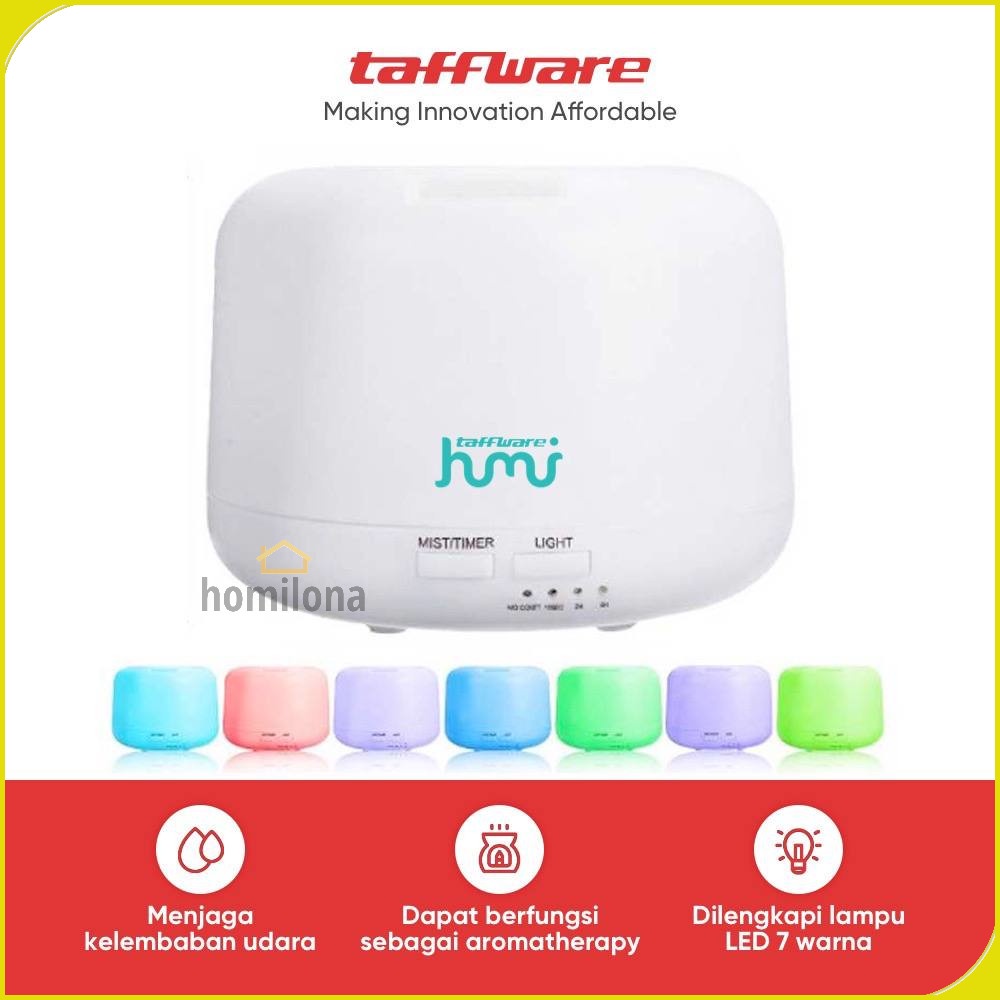 Taffware HUMI Air Humidifier Aromatherapy Oil Diffuser 7 LED H770