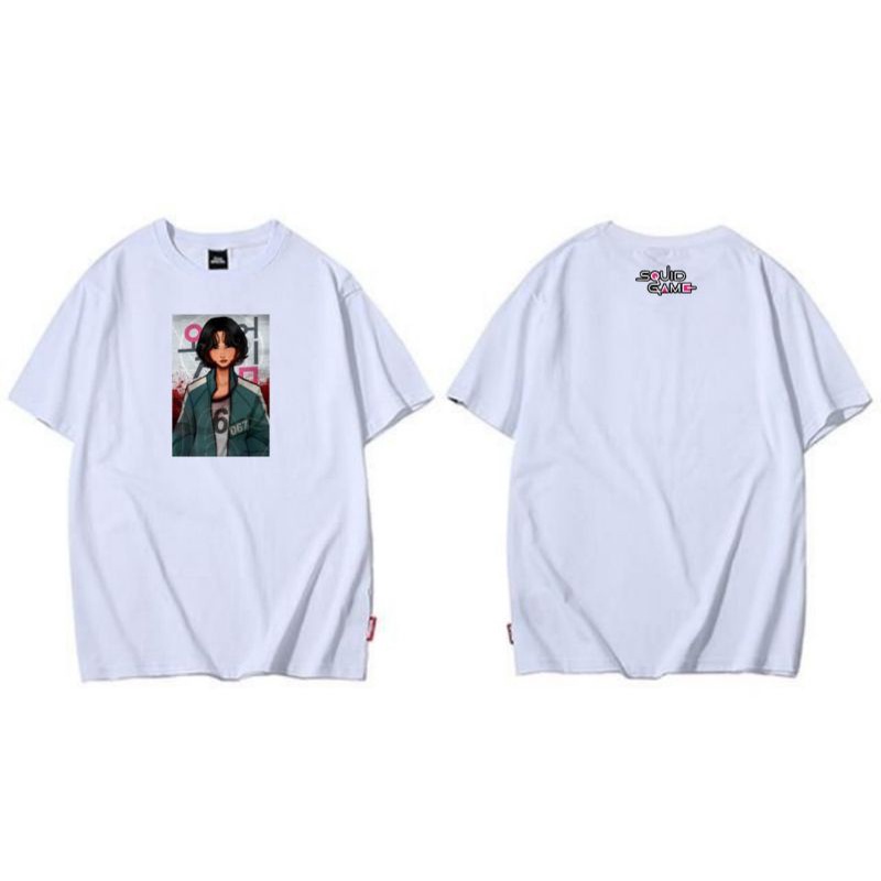 BAJU SQUID GAME KANG SAE BYEOK 067 NOMOR