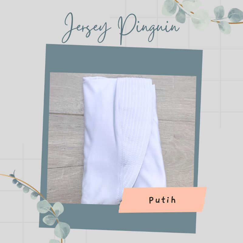 Khimar Jersey Premium | Khimar Penguin | Zifana Instant | Khimar Penguin Instan | Hijab Bergo | Kerudung Sekolah | Hijab Instant Menutup Dada | Kerudung Jilbab Ped Antem |JILBAB INSTAN KHIMAR OLAHRAGA DAILY JERSEY PREMIUM Murah Originaláze WD-Putih