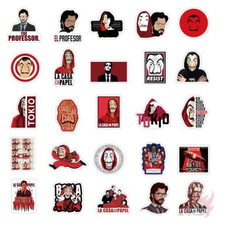 Sticker Bomb Money Heist - La Casa De Papel 016