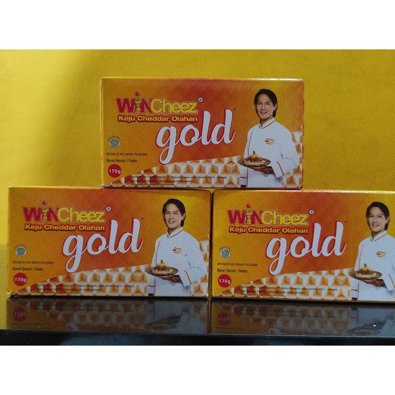 

Keju Cheddar Wincheez Gold - 170g