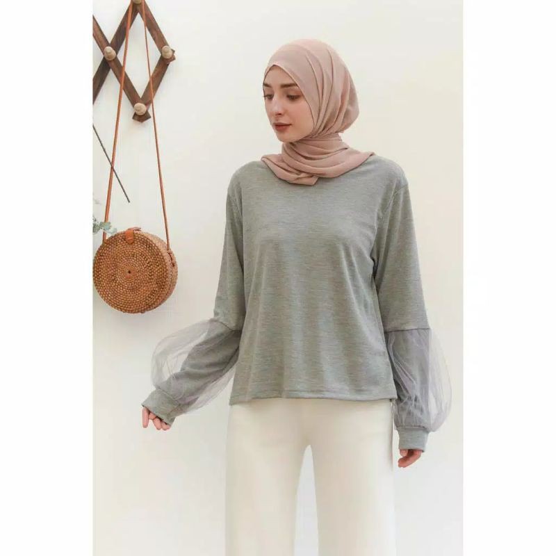 Lune blouse atasan wanita pakaian remaja fashion muslim