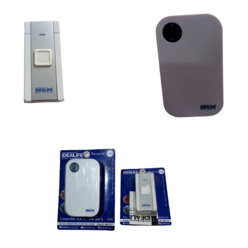 Bell Pintu Rumah Listrik Tanpa Kabel - Bell Pintu wireless Dorrbell - Bell Rumah