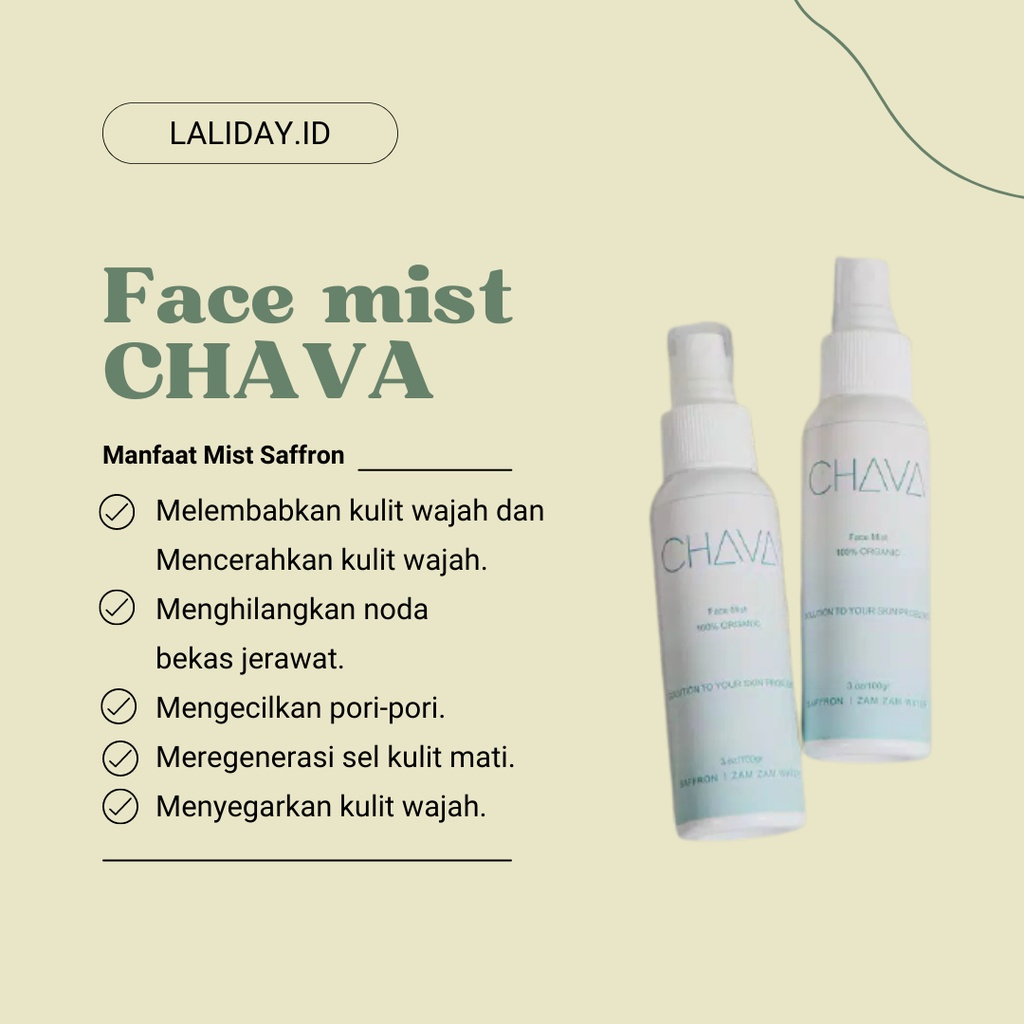 FACE MIST SAFFRON CHAVA