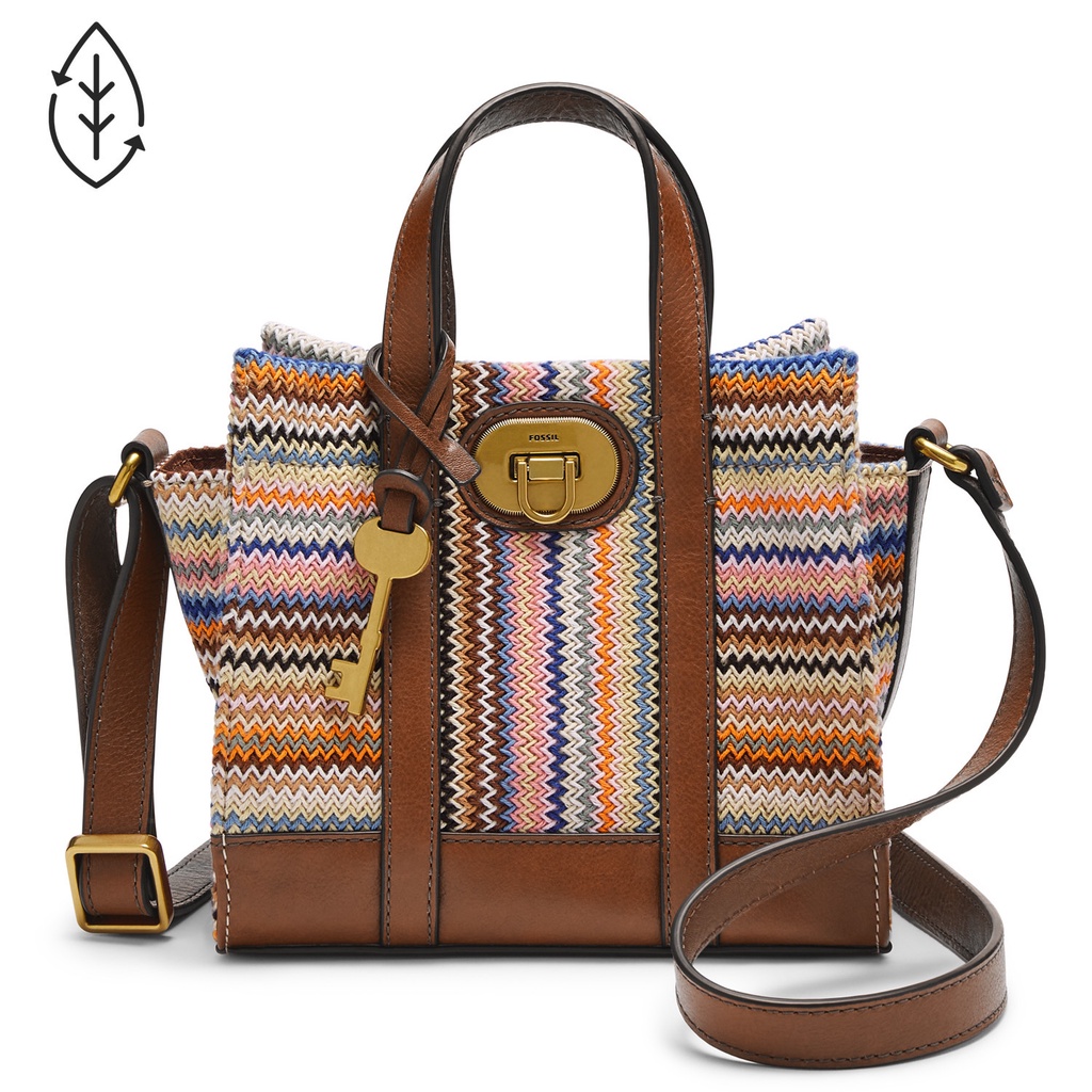 Fossil Carmen Mini Bag Colorful Stripes Tas Selempang Wanita ZB1750-875