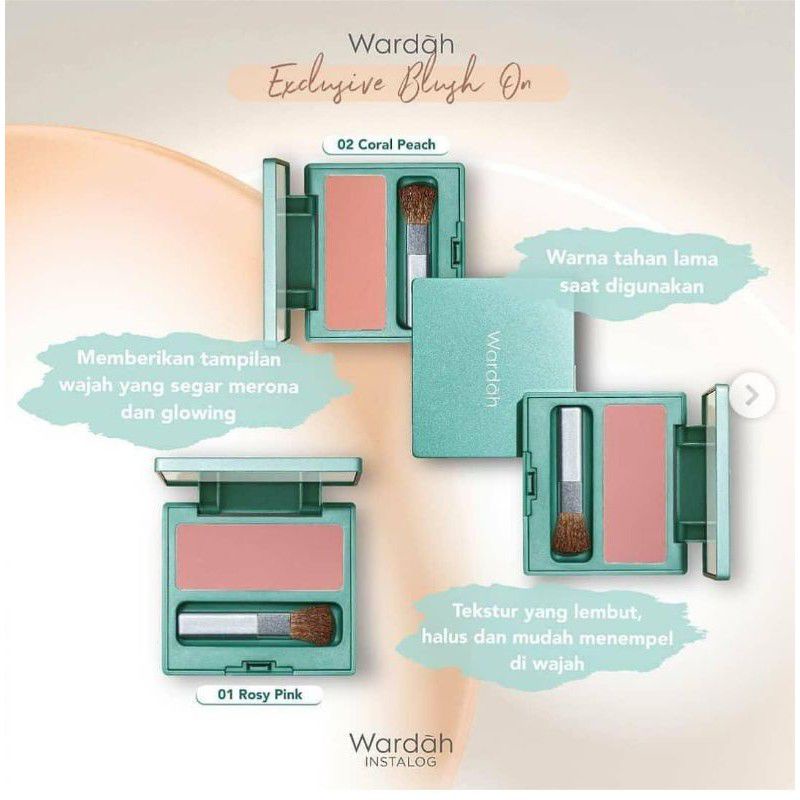 Wardah Exclusive Blush On