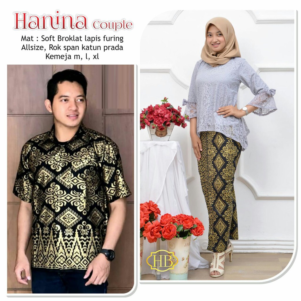 GROSIR BATIK HANINA COUPLE