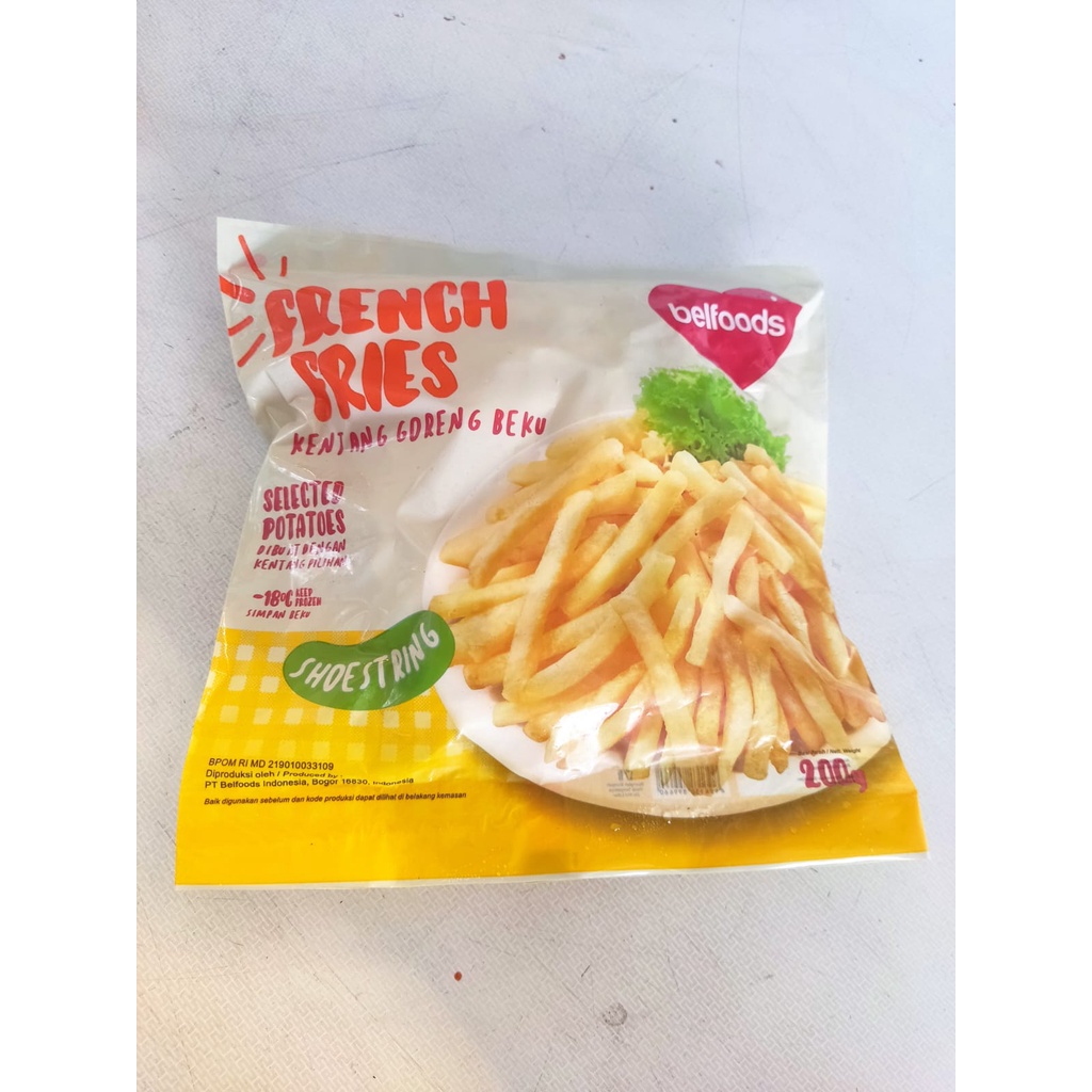 

Kentang goreng belfood 175gr