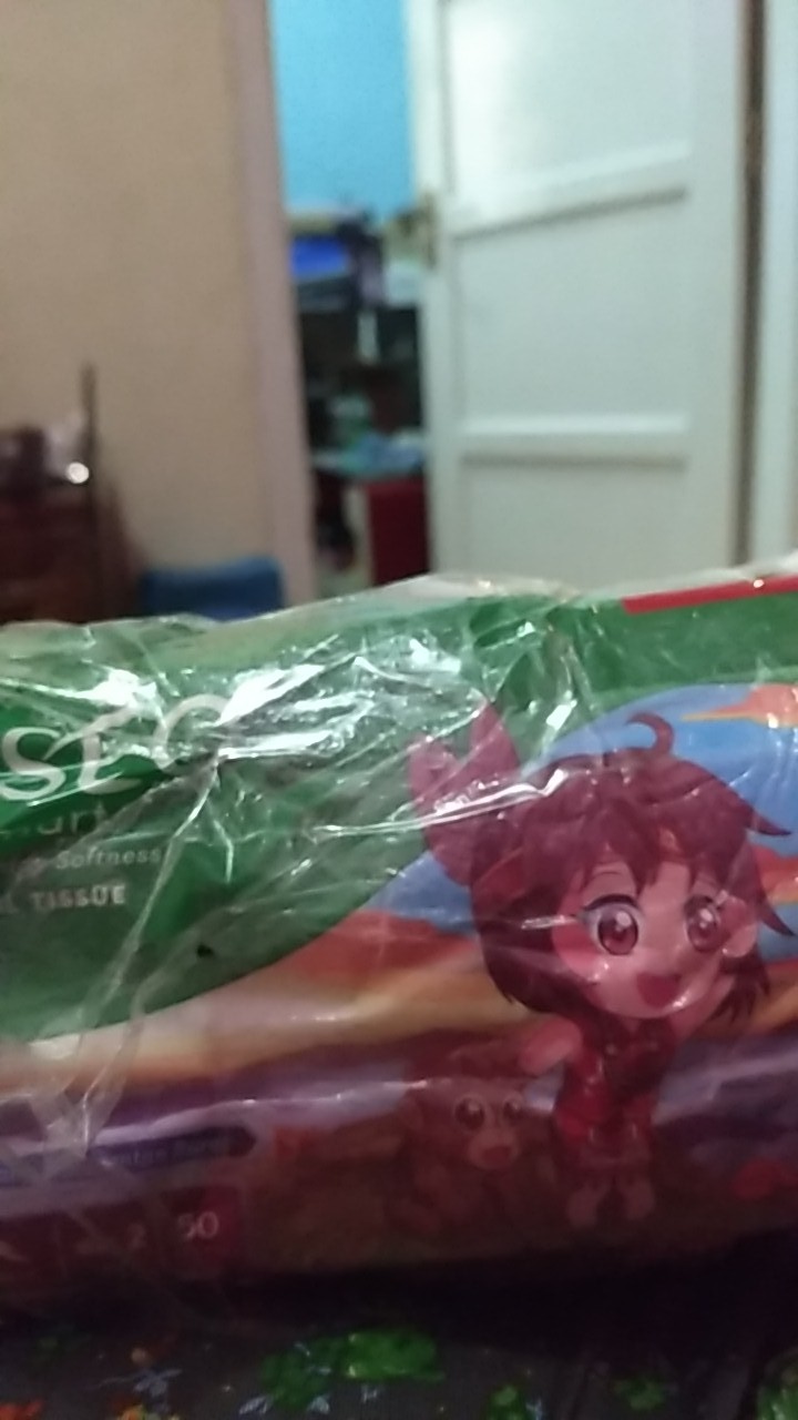 Tissue Paseo Travel Pack 50 Sheets 2 Ply