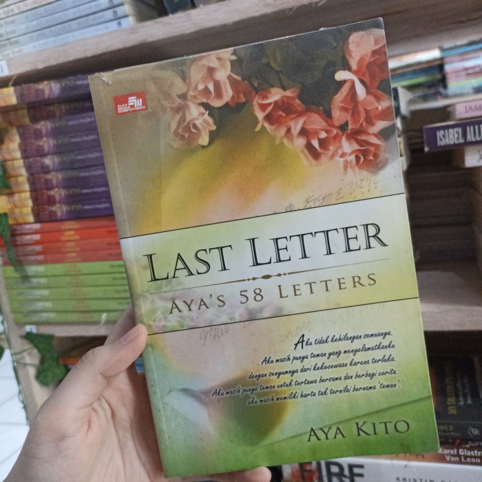 Novel Last Letter Aya's 68 Letters Aya Kito preloved original
