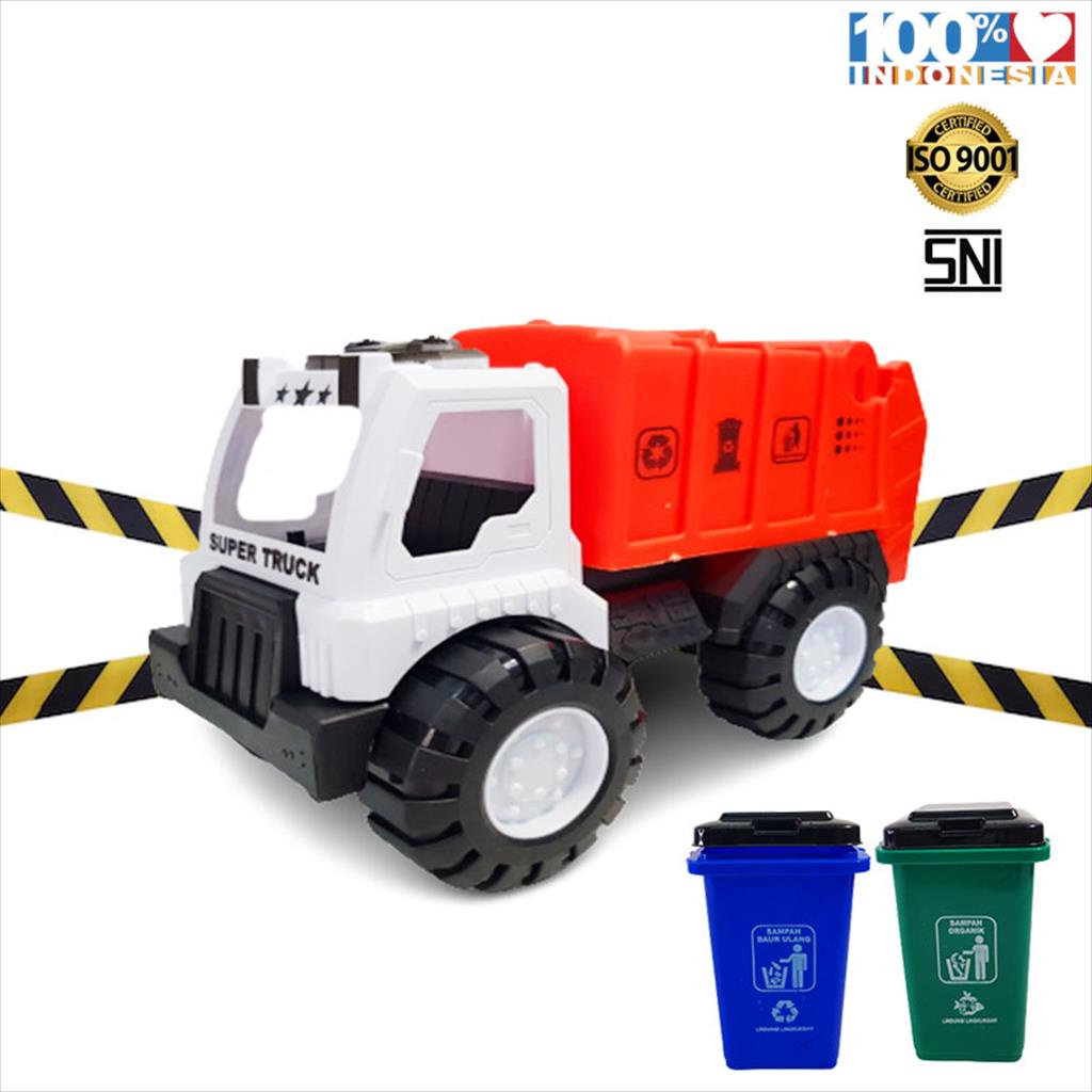 Mainan Truk Pengangkut/ Truck Compactor Toys AK99 JSP