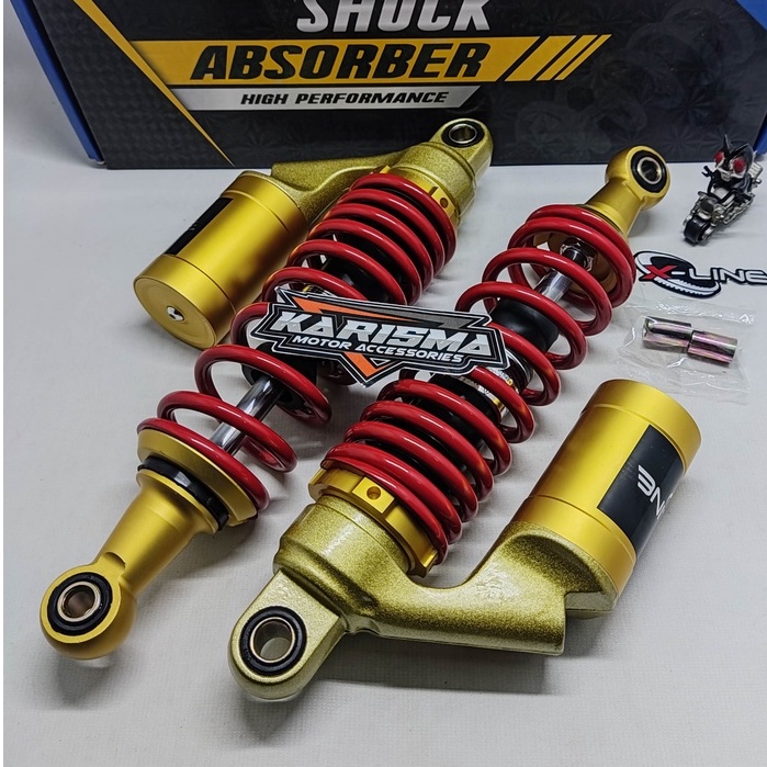 Shock breaker Belakang X Line 508 Uk 280 320 340 Tabung Atas As Gold