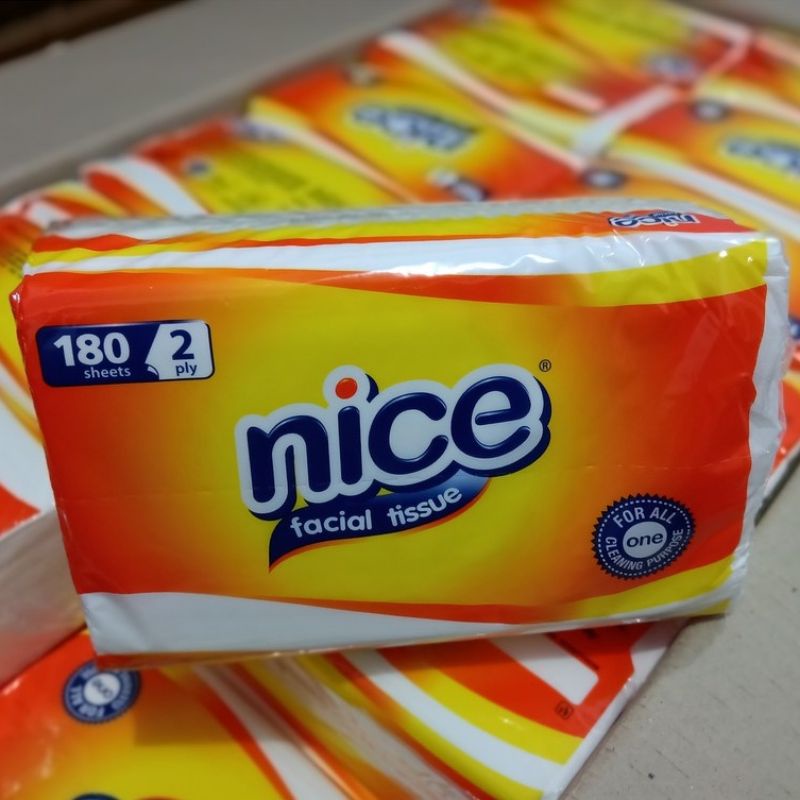 Tisu Nice 180 Sheet Facial Tissue 2 Ply | Tisu Wajah