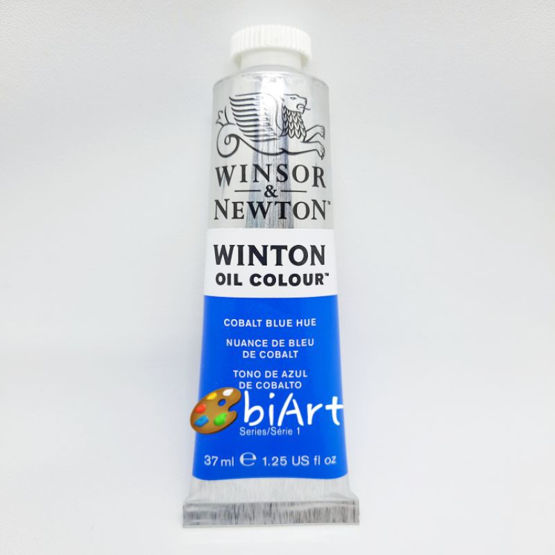 

Cat Minyak Winton Oil Colour 37 ml Cobalt Blue Hue Winsor & Newton