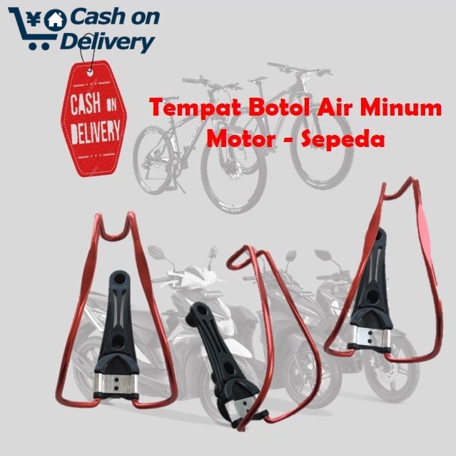 COD NEWS Tempat Botol Air Minum dudukan botol Sepeda motor BOTTLE