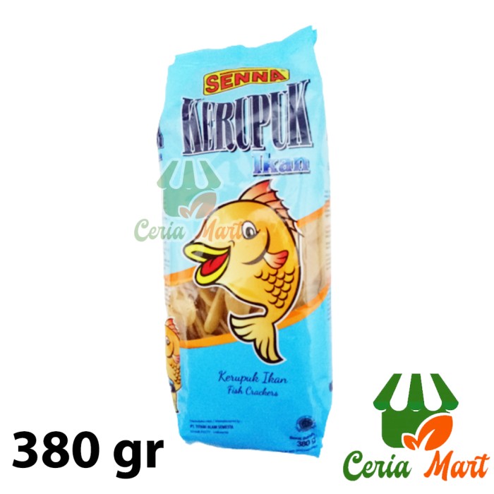 

Kerupuk Ikan Senna Deluxe 380 gr - Krupuk Sena Berkualitas