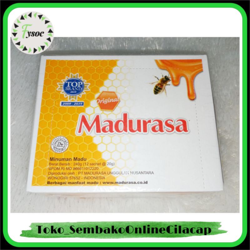 MADU SACHET MADURASA ORIGINAL JERUK NIPIS