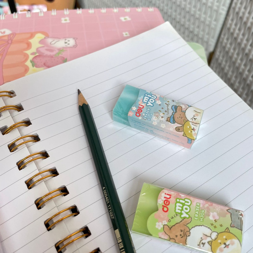 

PENGHAPUS DELI MI YOU ERASER HAPUSAN READY GROSIR COD MURAH BERKUALITAS