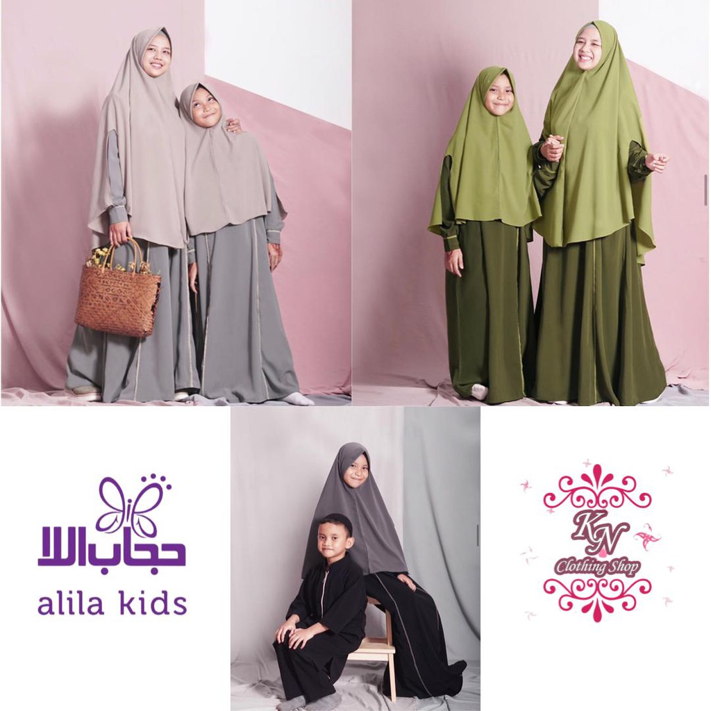 SET GAMIS DHUHA DEWASA | HIJAB ALILA