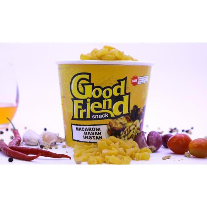 Macaroni Keju Basah Good Friend Tinggal Seduh Keju Melting Berasa Nikmat (65gr)