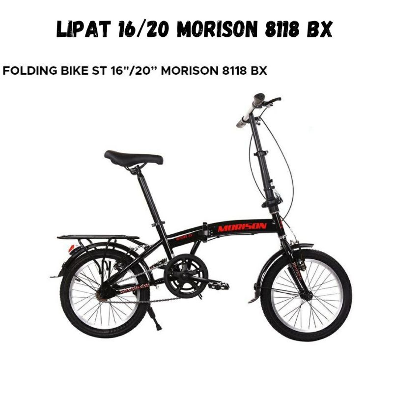 Sepeda Lipat MORISON 8118 BX - 16 inch dan 20 inch by Pacific - Single Speed