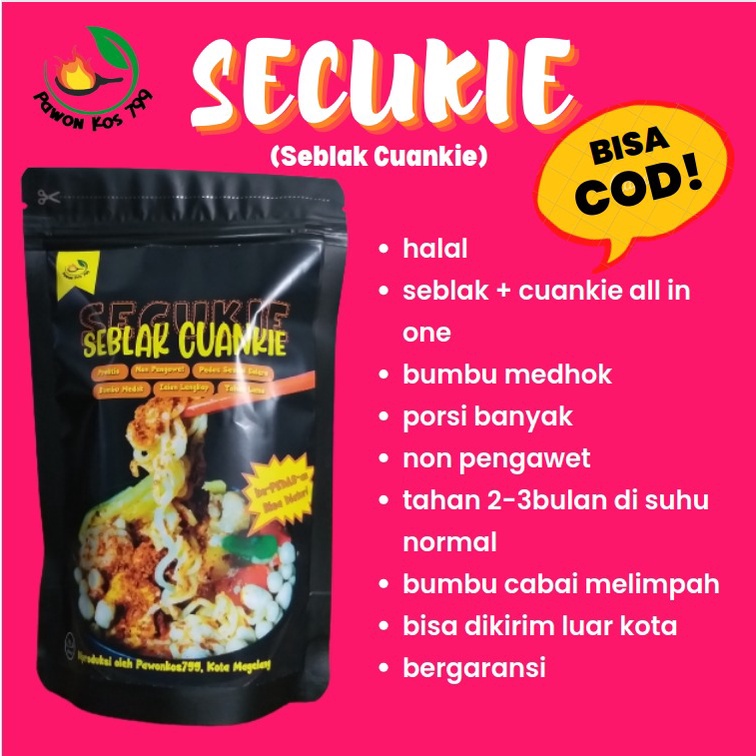 SEBLAK CUANKIE All in One - by pawonkos799 100% halal non pengawet pedas bisa diatur sendiri