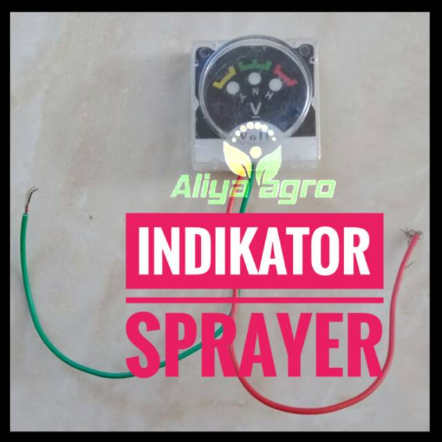 Spare part indikator sprayer tangki elektrik