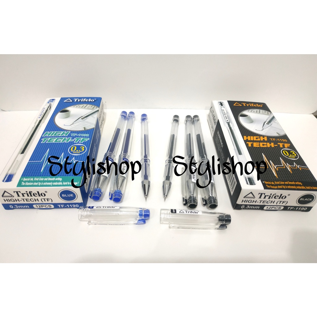 

(1pcs) High Tech TF Trifelo 0.3 mm Murah, Bulpen, Pen, Ballpoint, Pulpen