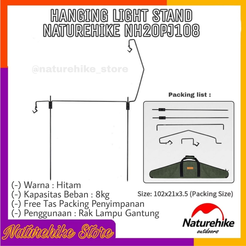 Hanging Light Stand Naturehike NH20PJ108